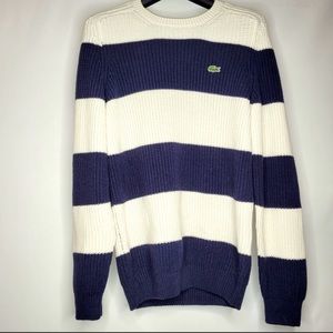 Lacoste Vintage Rugby Stripe Sweater
